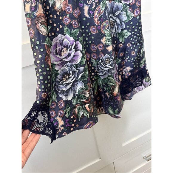 Victoria's Secret Women's Large Vintage Floral Babydoll Nightie Sexy Sleep - Picture 7 of 10